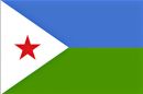 Dschibuti Flagge
